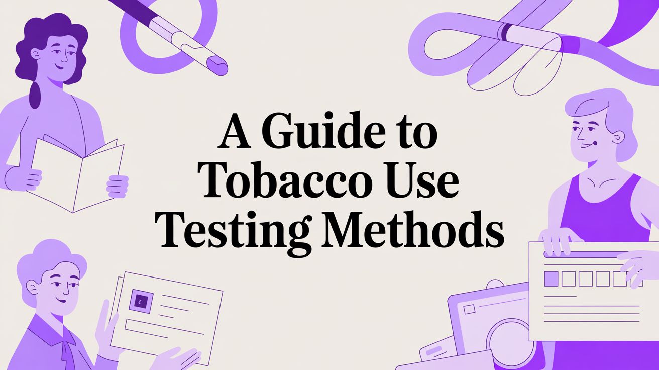 A Guide to Tobacco Use Testing Methods